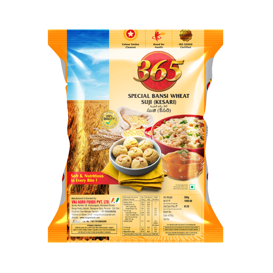 SPECIAL BANSI WHEAT SUJI (KESARI)